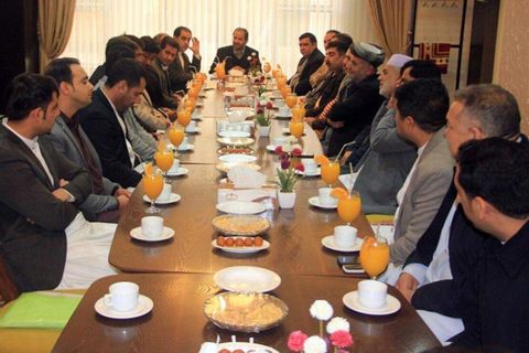 Afghan Officials in Tehran