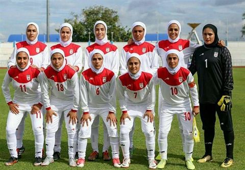 Iran’s U-19 Female Footballers